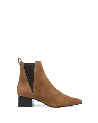 Veronica Beard | Astra Chelsea Boot in Chestnut Chestnut