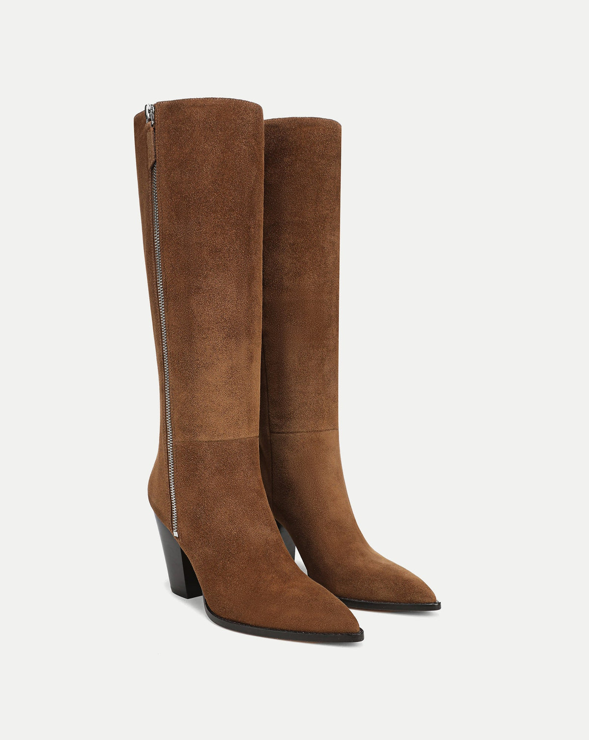 Veronica Beard | Levanne Block-Heel Boot in Chestnut Chestnut