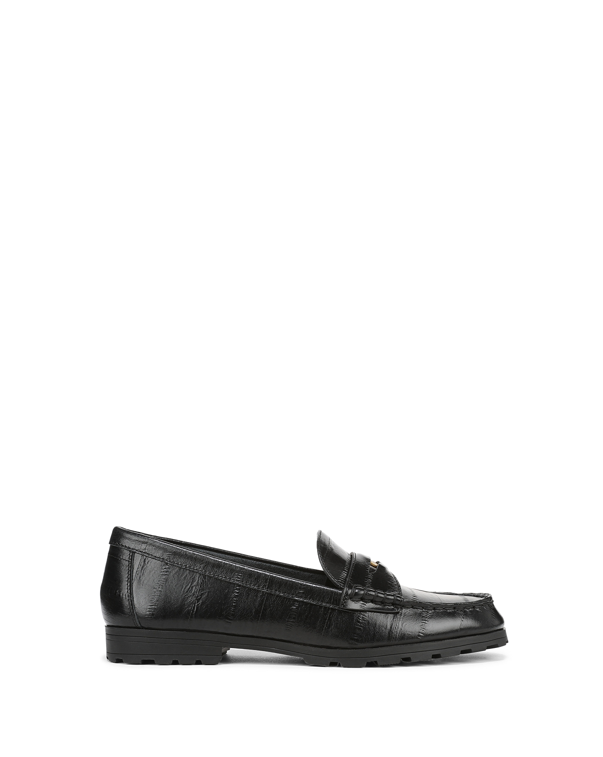 Veronica Beard | Penny Lug-Sole Loafer in Black Black