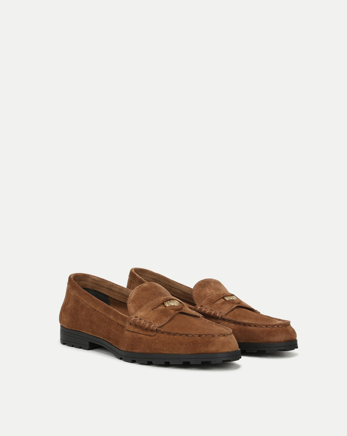Veronica Beard | Penny Lug-Sole Loafer in Hazelwood Hazelwood