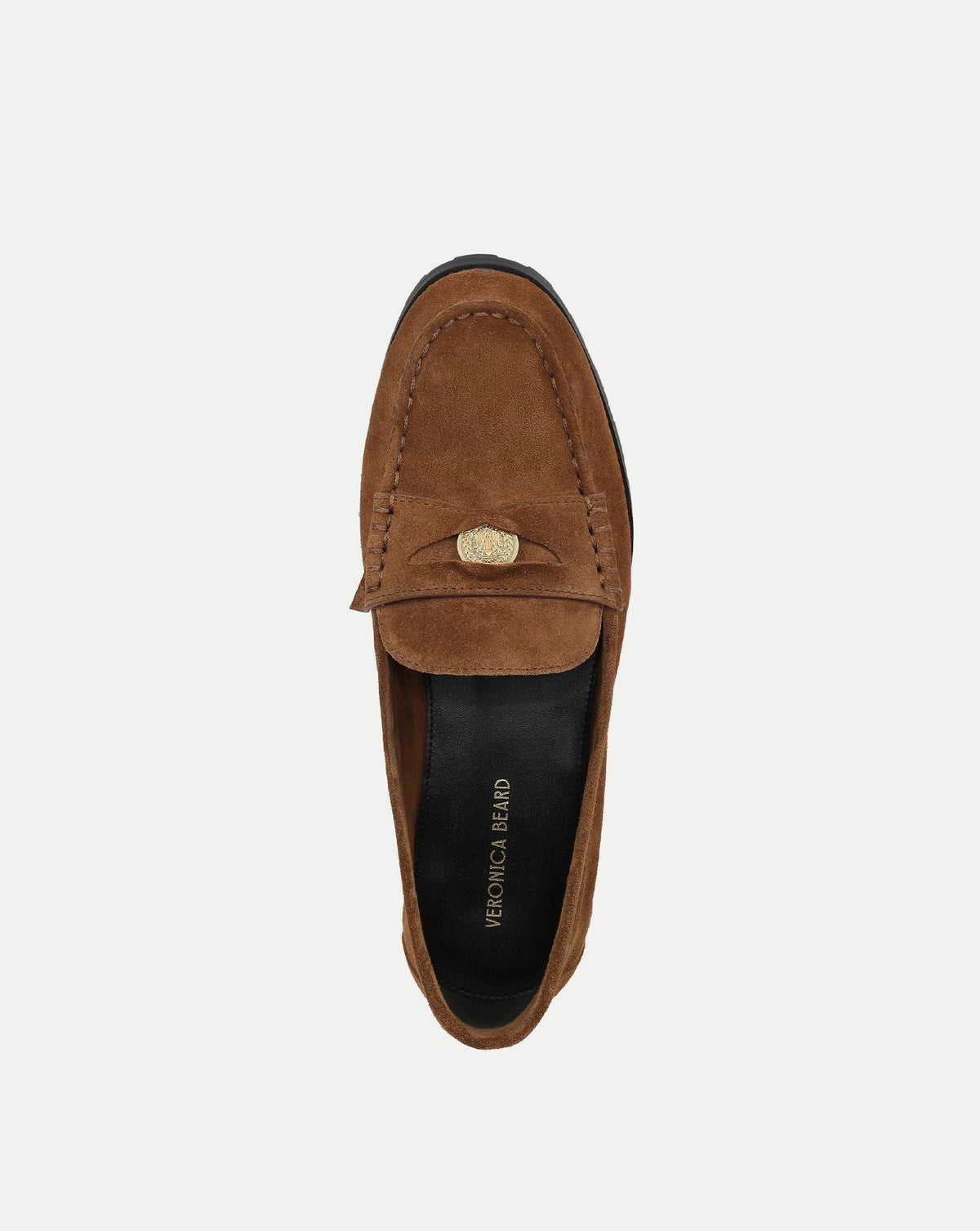 Veronica Beard | Penny Lug-Sole Loafer in Hazelwood Hazelwood