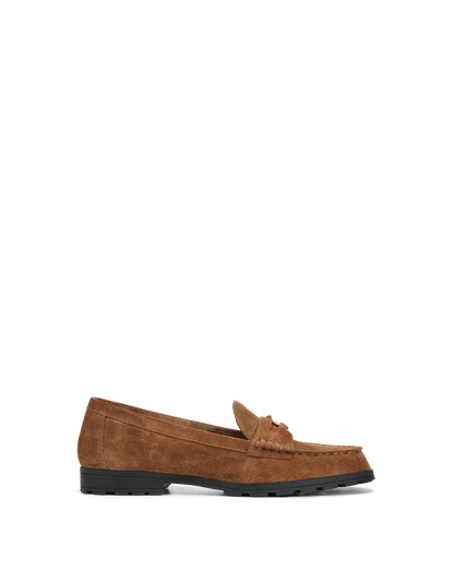 Veronica Beard | Penny Lug-Sole Loafer in Hazelwood Hazelwood