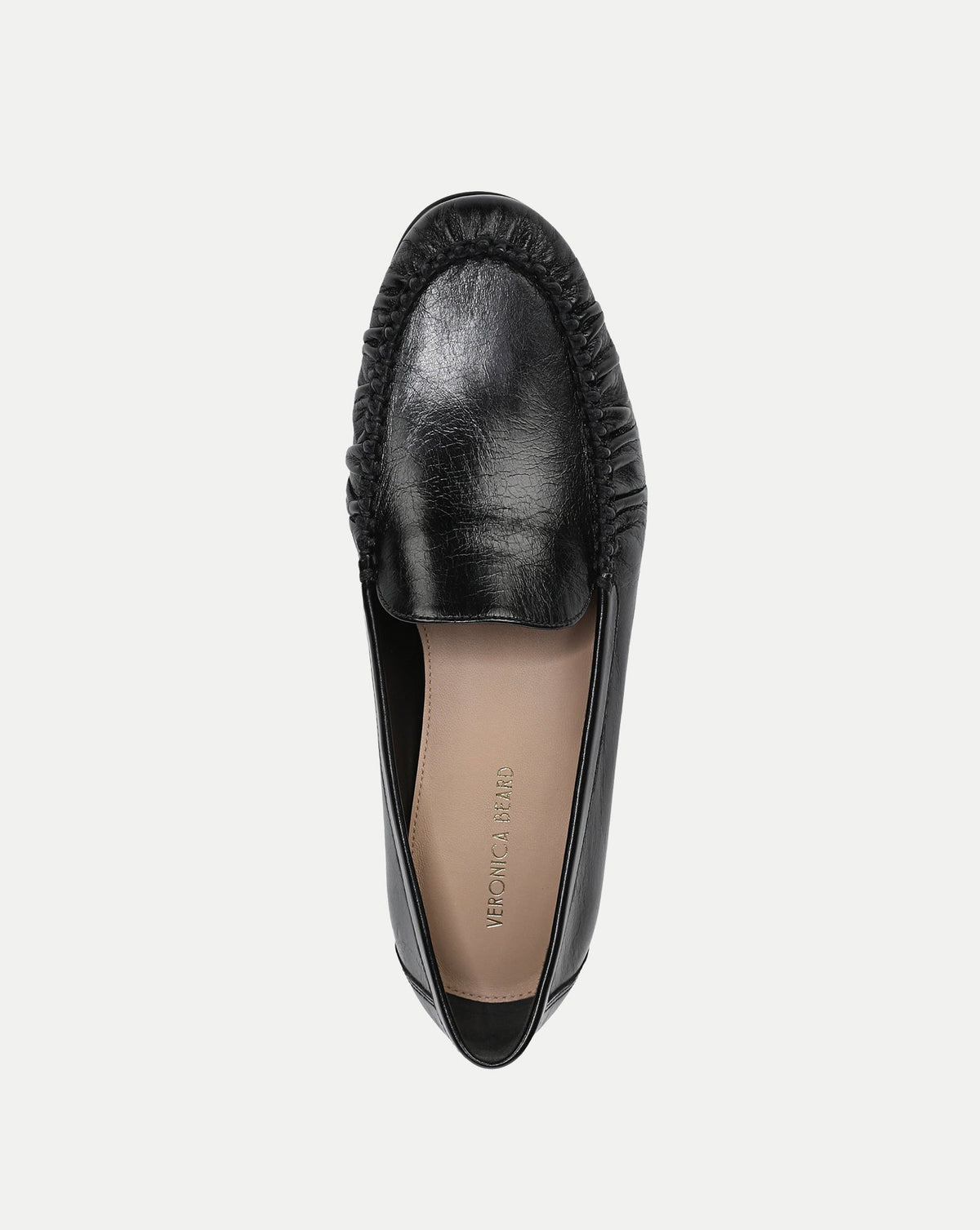 Veronica Beard | Prilla Leather Loafer in Black Black