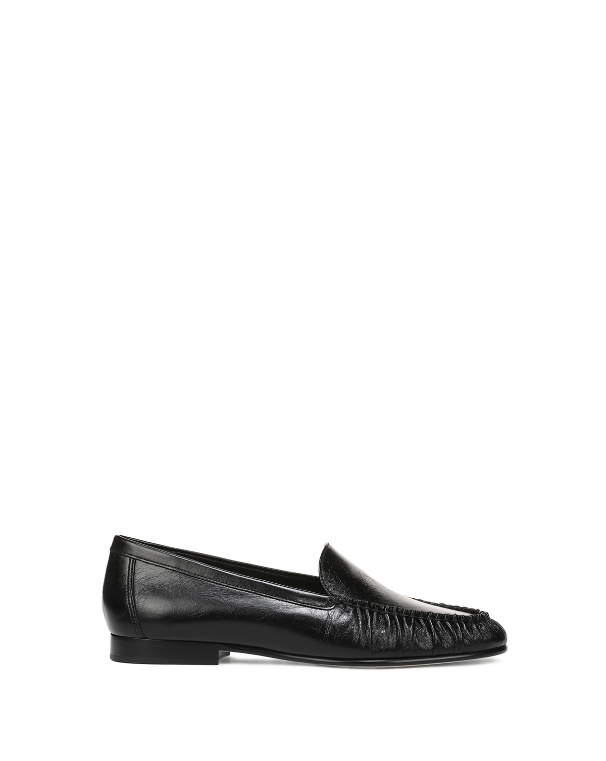 Veronica Beard | Prilla Leather Loafer in Black Black
