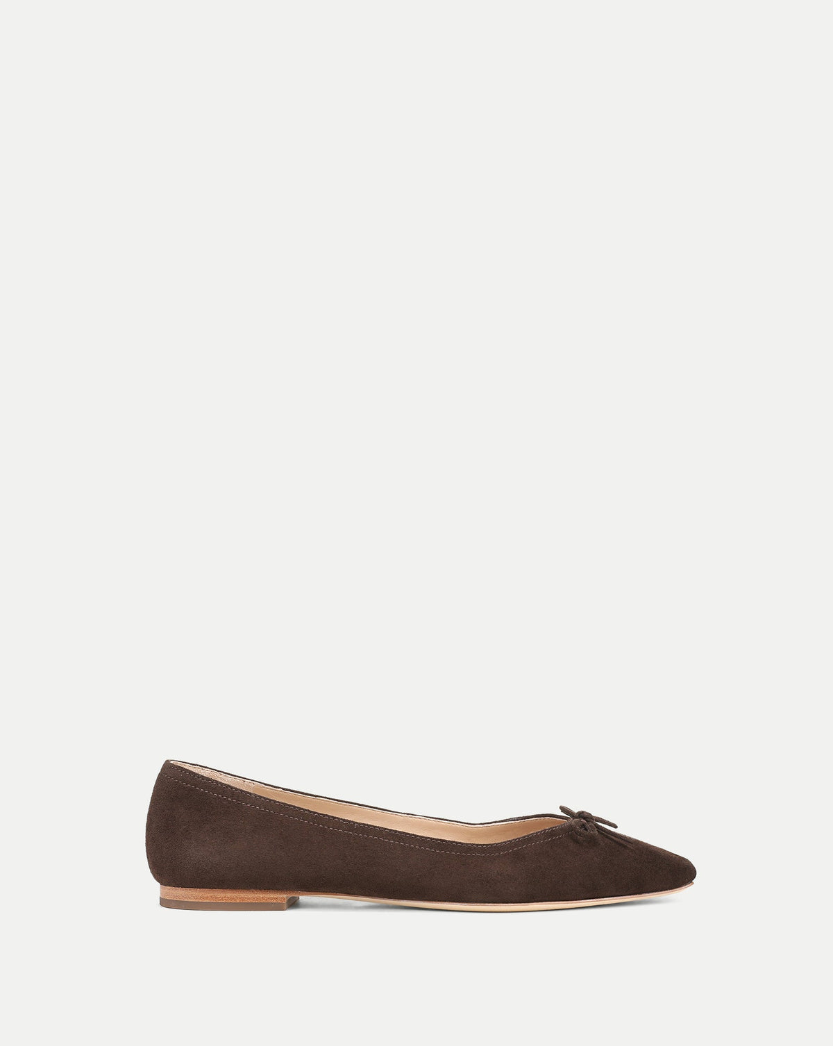 Veronica Beard | Cailey Ballet Flat in Espresso Espresso