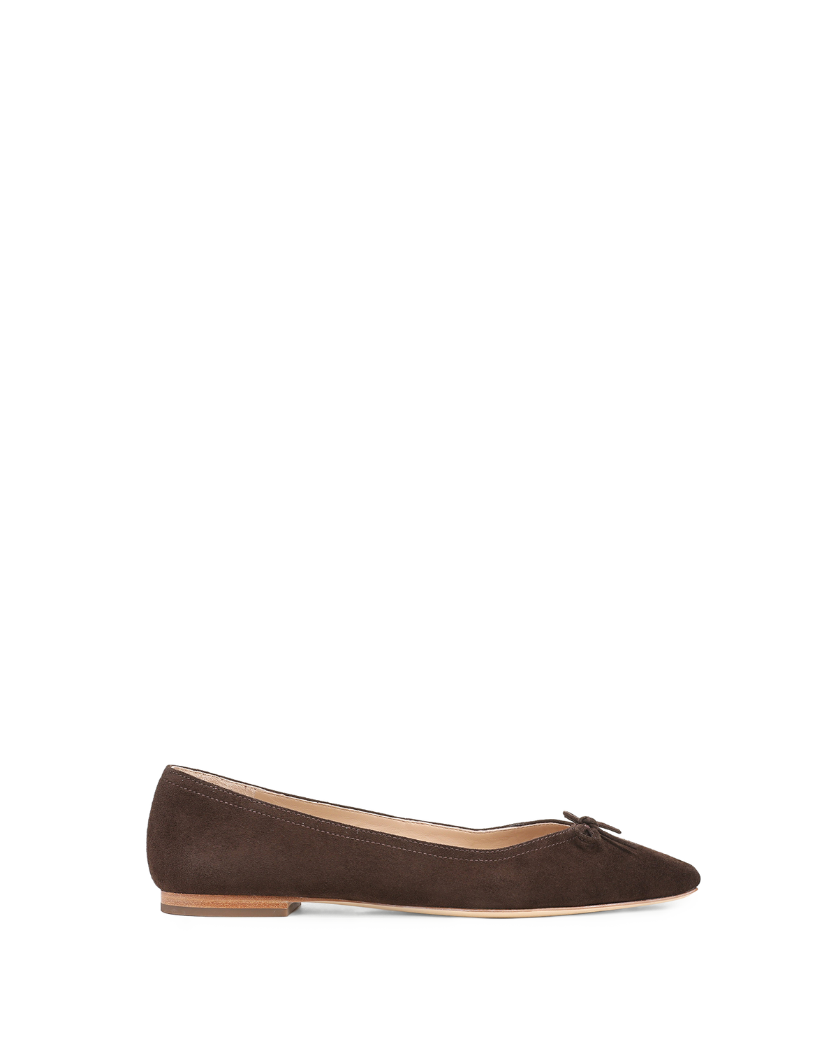 Veronica Beard | Cailey Ballet Flat in Espresso Espresso