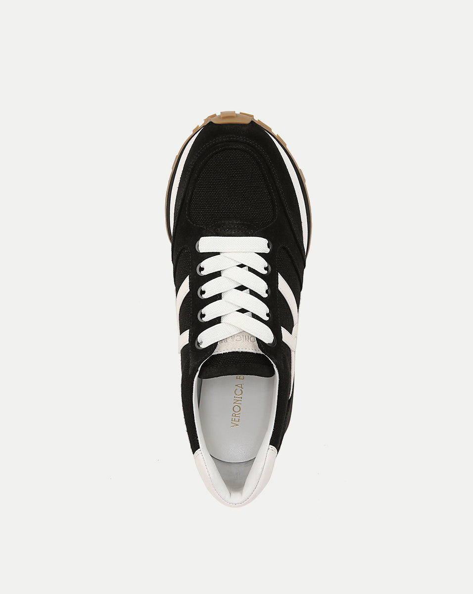 Veronica Beard | Valentina Sneaker in Black & White Black/White