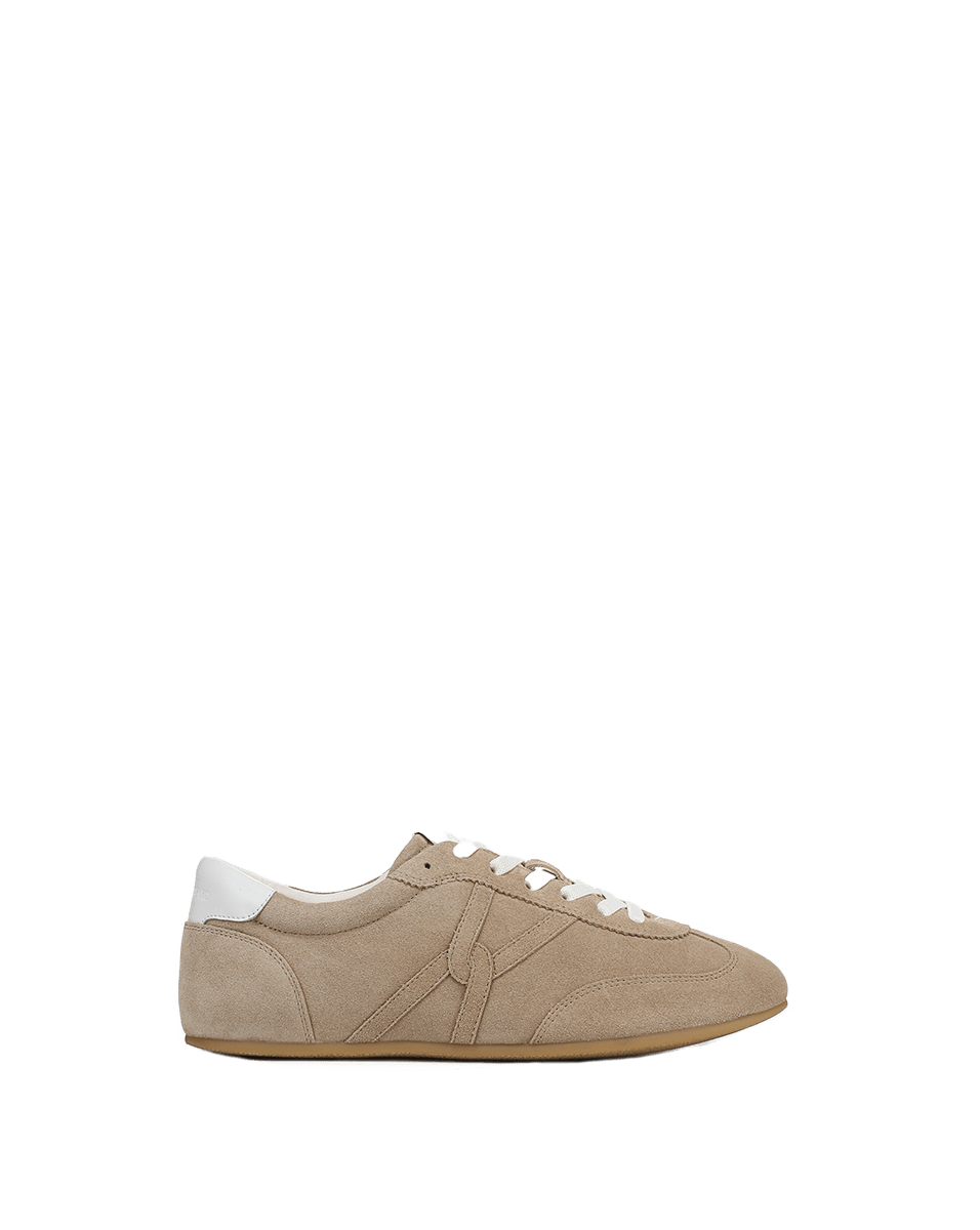 Veronica Beard | Riviera Suede Sneaker in Sand/Lily Sand/Lily