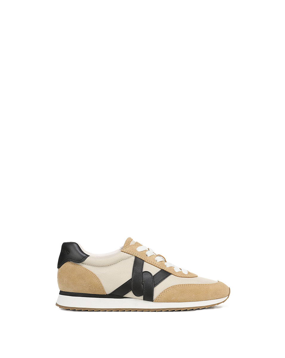 Veronica Beard | Penrose Sneaker in Desert/Black Desert/Black