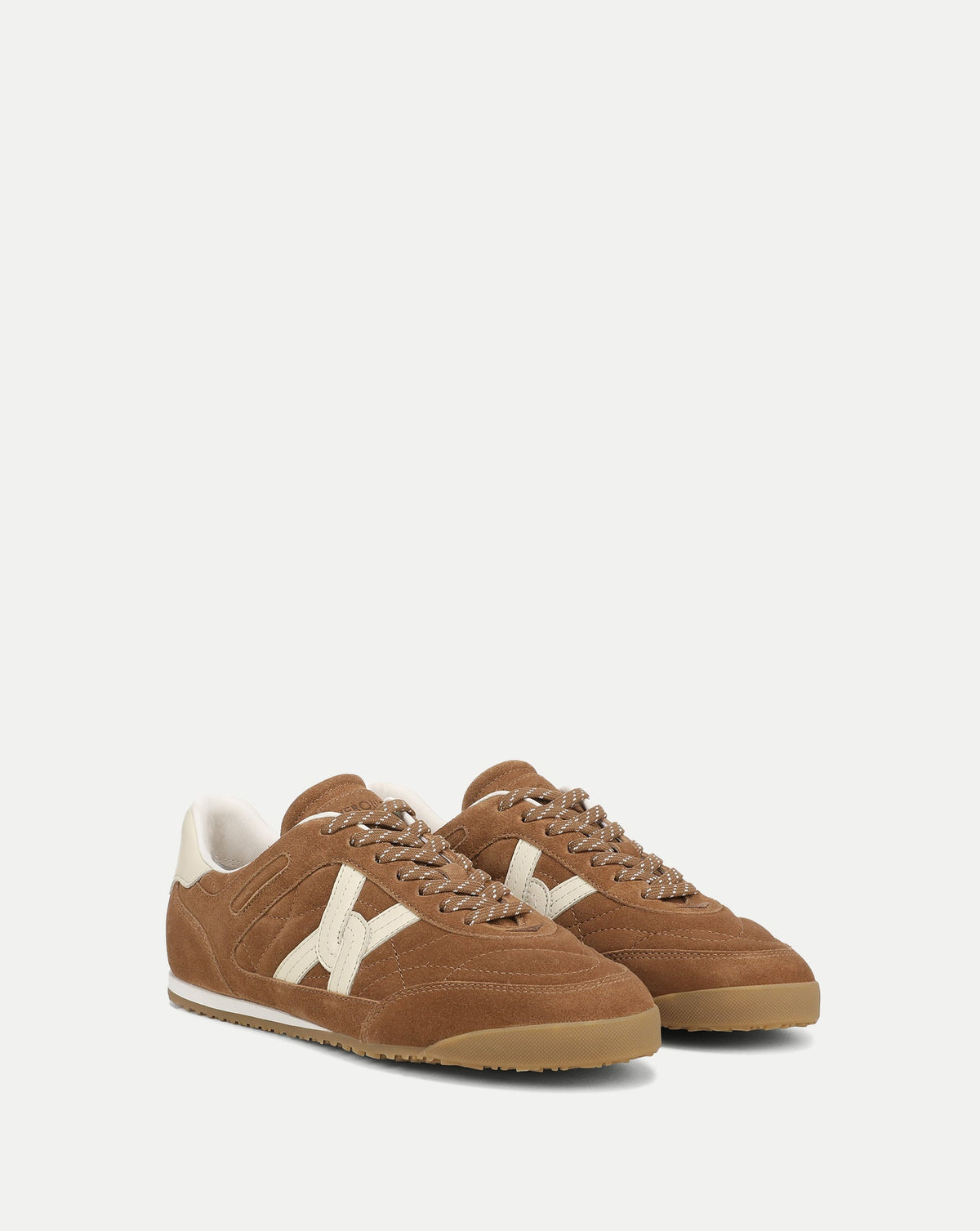 Veronica Beard | Natalia Suede Sneaker in Chestnut Chestnut