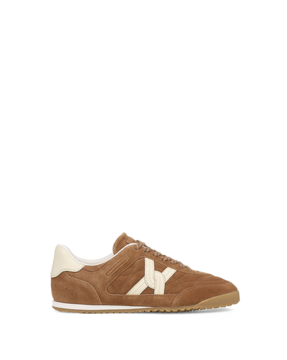Veronica Beard | Natalia Suede Sneaker in Chestnut Chestnut