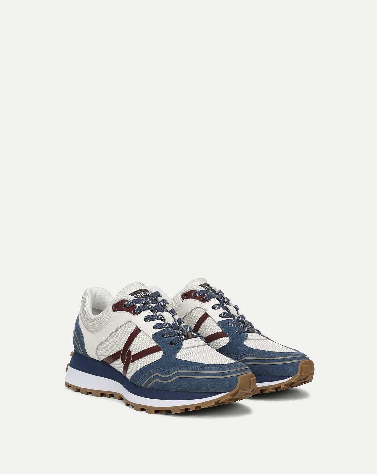 Veronica Beard | Valentina Sport Sneaker in Ocean/Pinot Noir Ocean/Pinot Noir
