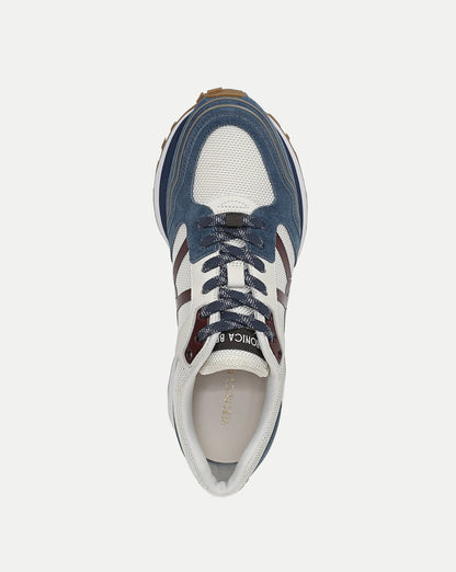 Veronica Beard | Valentina Sport Sneaker in Ocean/Pinot Noir Ocean/Pinot Noir