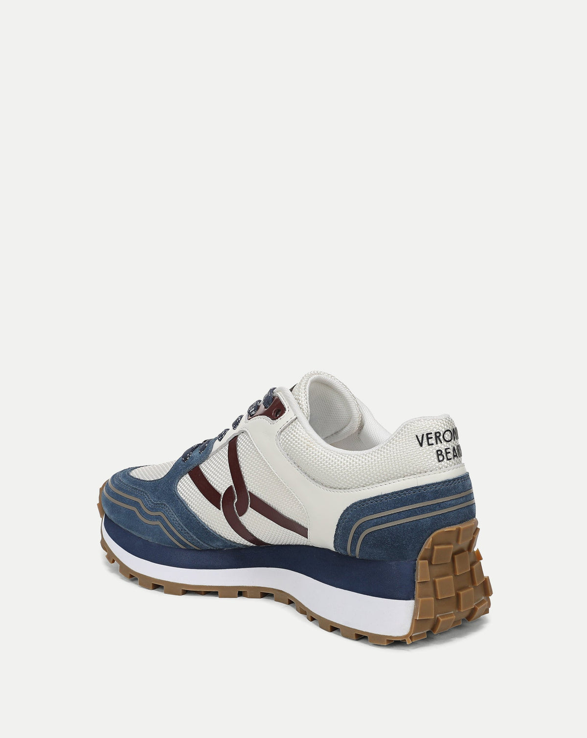 Veronica Beard | Valentina Sport Sneaker in Ocean/Pinot Noir Ocean/Pinot Noir
