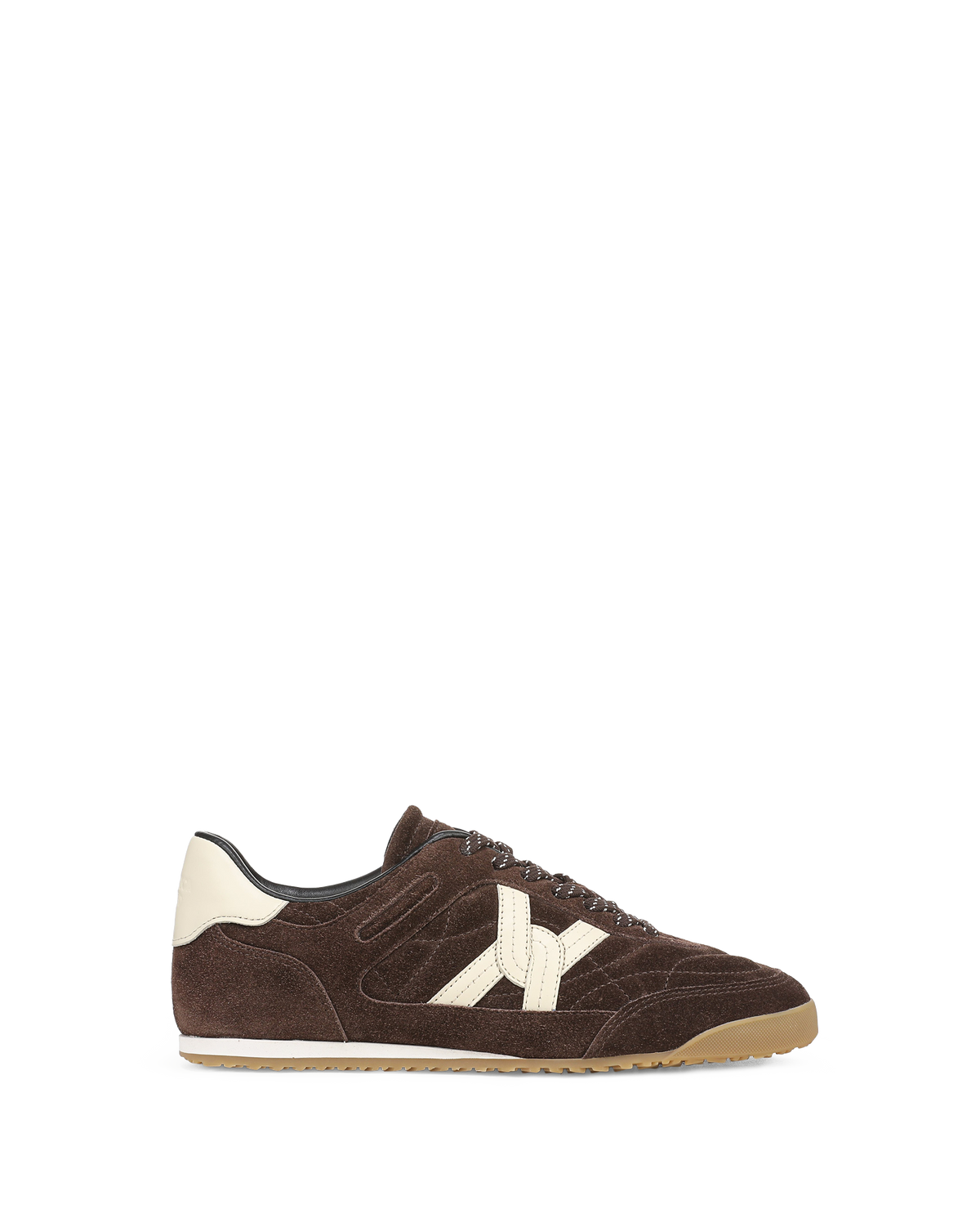 Veronica Beard | Natalia Suede Sneaker in Dark Brown Espresso