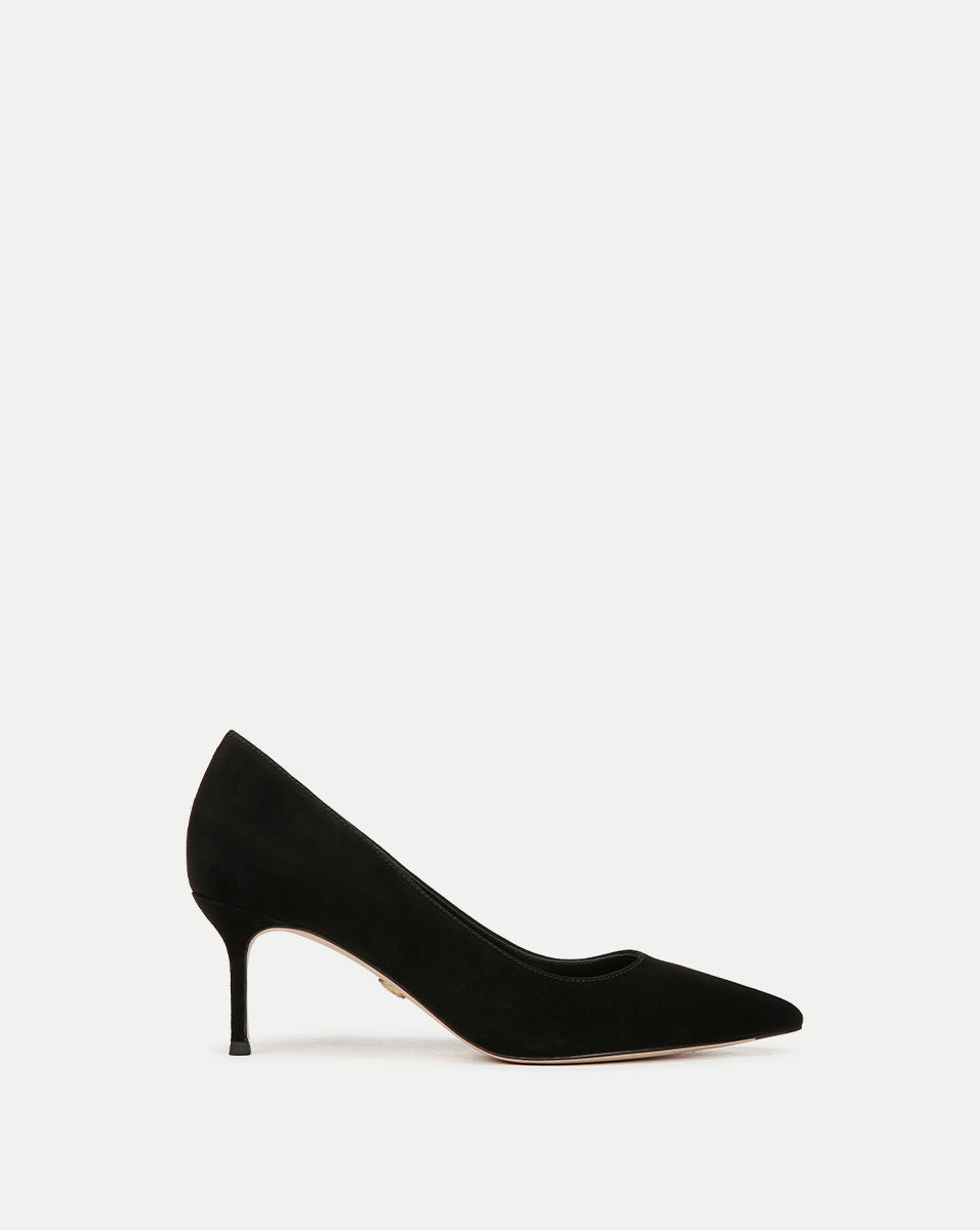 Veronica Beard | Rita Suede Pump in Black Black