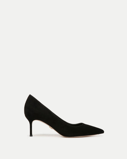 Veronica Beard | Rita Suede Pump in Black Black