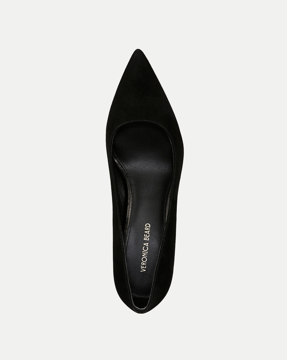 Veronica Beard | Rita Suede Pump in Black Black