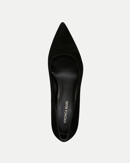 Veronica Beard | Rita Suede Pump in Black Black