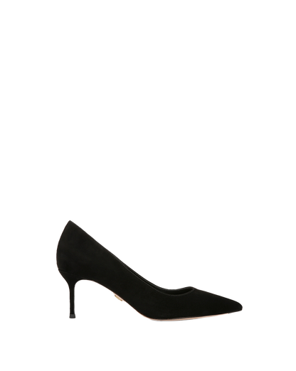 Veronica Beard | Rita Suede Pump in Black Black