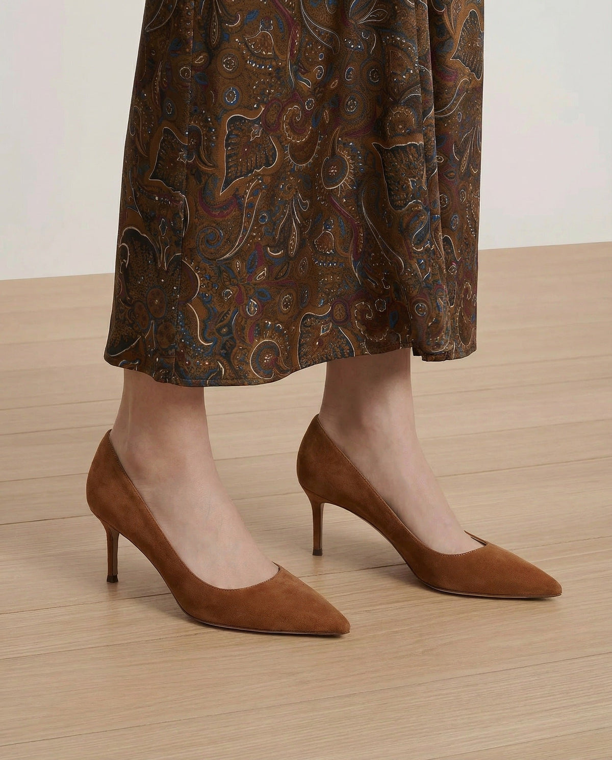 Veronica Beard | Rita Suede Pump in Hazelwood Hazelwood