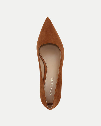 Veronica Beard | Rita Suede Pump in Hazelwood Hazelwood