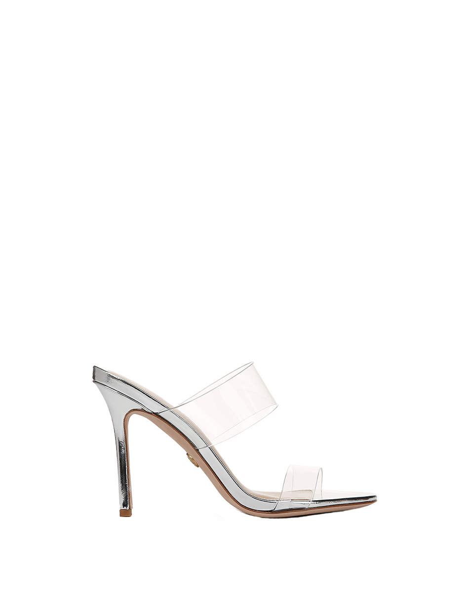 Veronica Beard | Asha Sandal in Silver Silver
