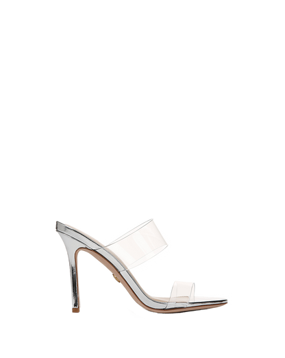 Veronica Beard | Asha Sandal in Silver Silver