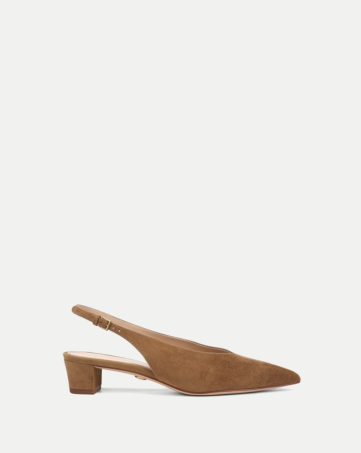 Veronica Beard | Pamela Slingback Heel in Brown Suede Chestnut Chestnut