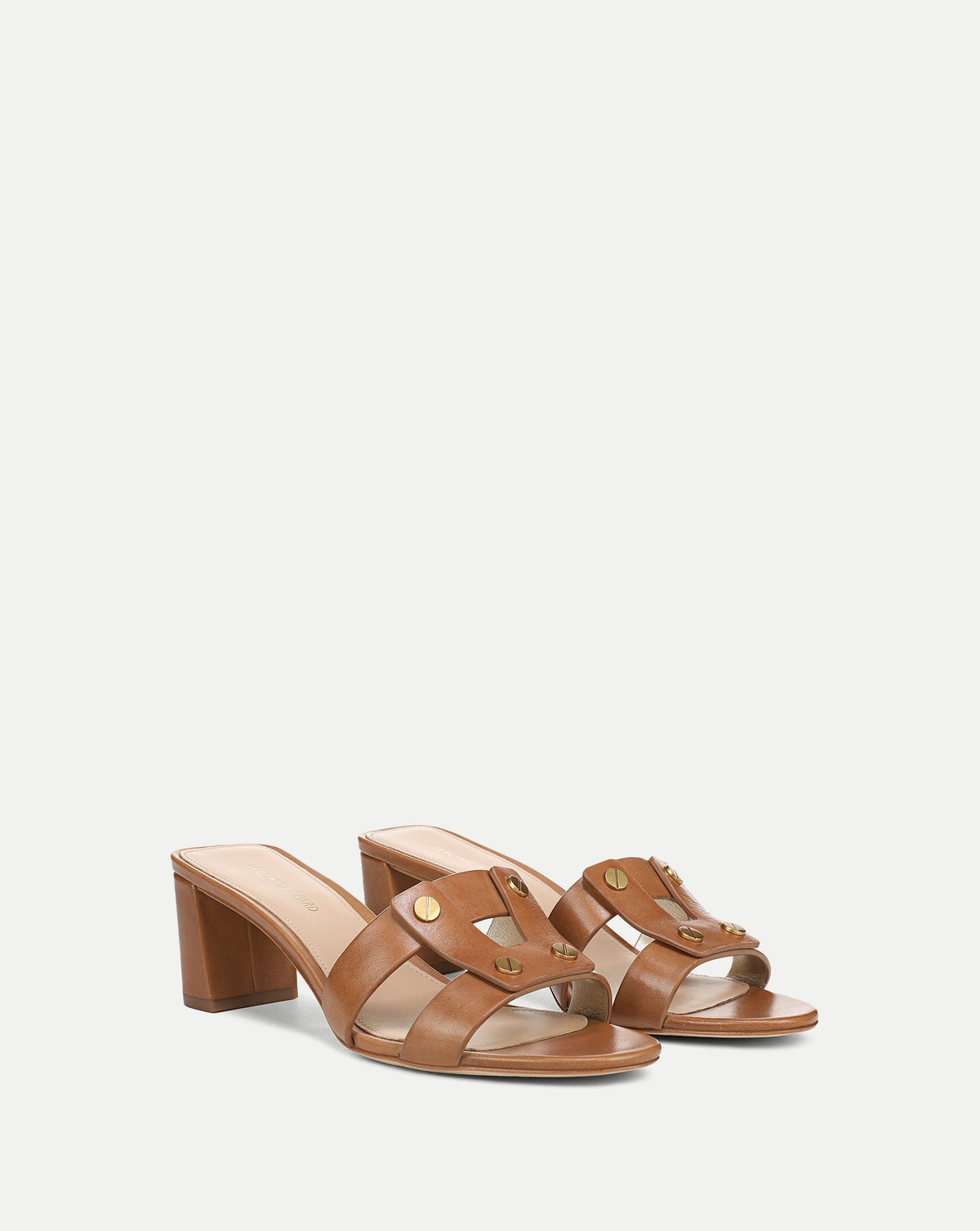 Veronica Beard | Via Mid-Heel Sandal in Honey Honey