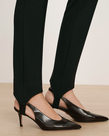 Veronica Beard | Luciana Slingback Heel in Burgundy Leather Burgundy
