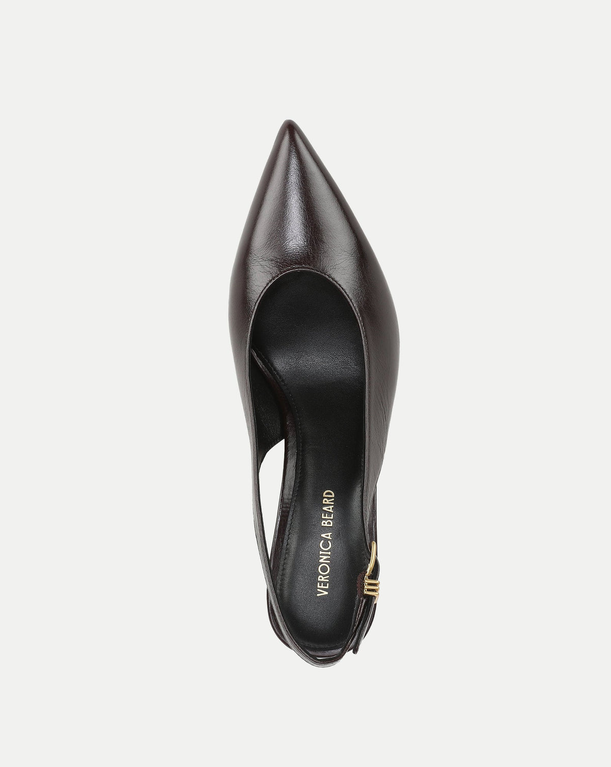 Veronica Beard | Luciana Slingback Heel in Burgundy Leather Burgundy