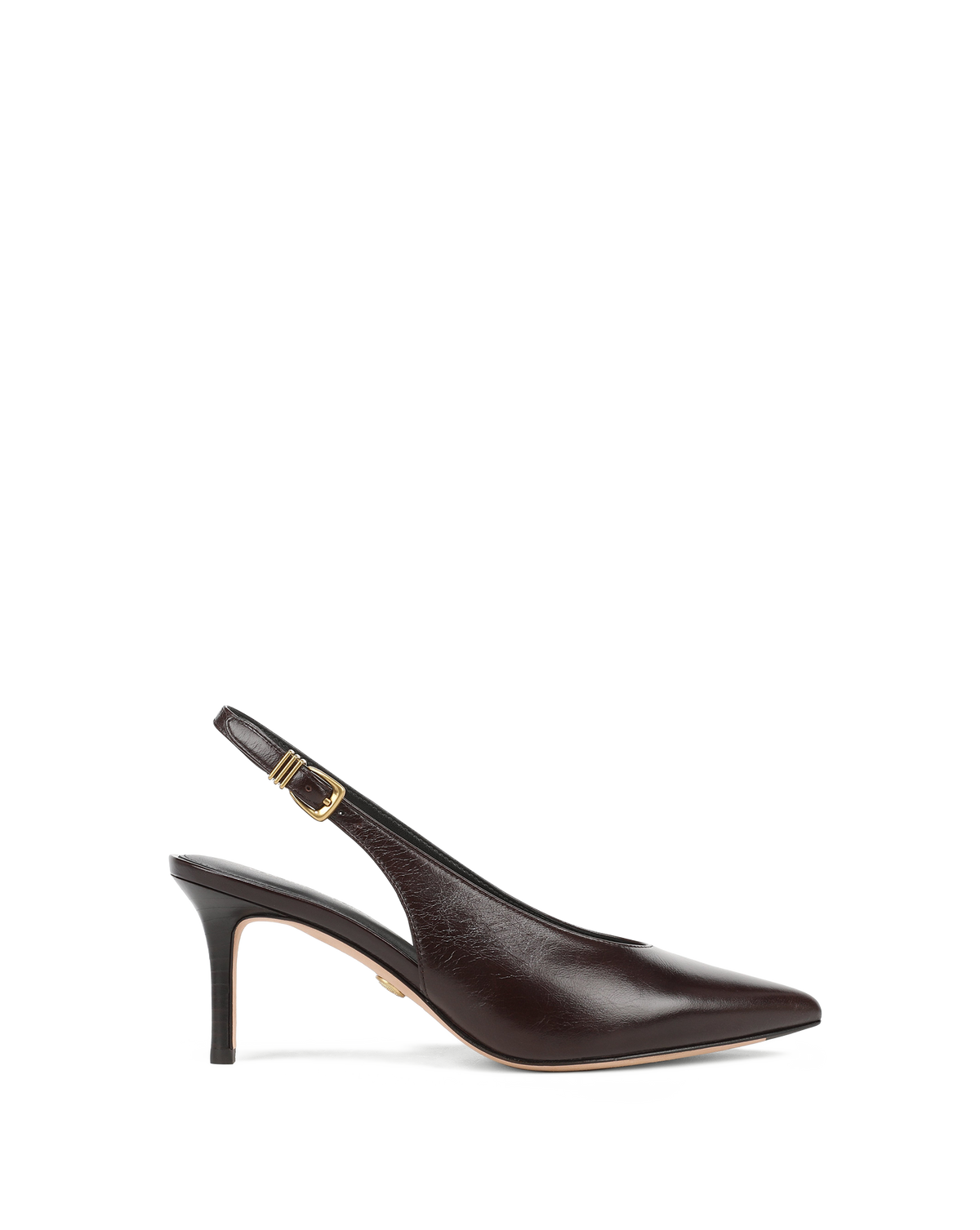 Veronica Beard | Luciana Slingback Heel in Burgundy Leather Burgundy