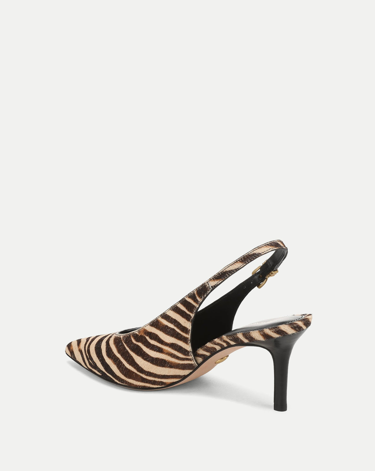 Veronica Beard | Luciana Slingback Heel in Zebra Print Ziger