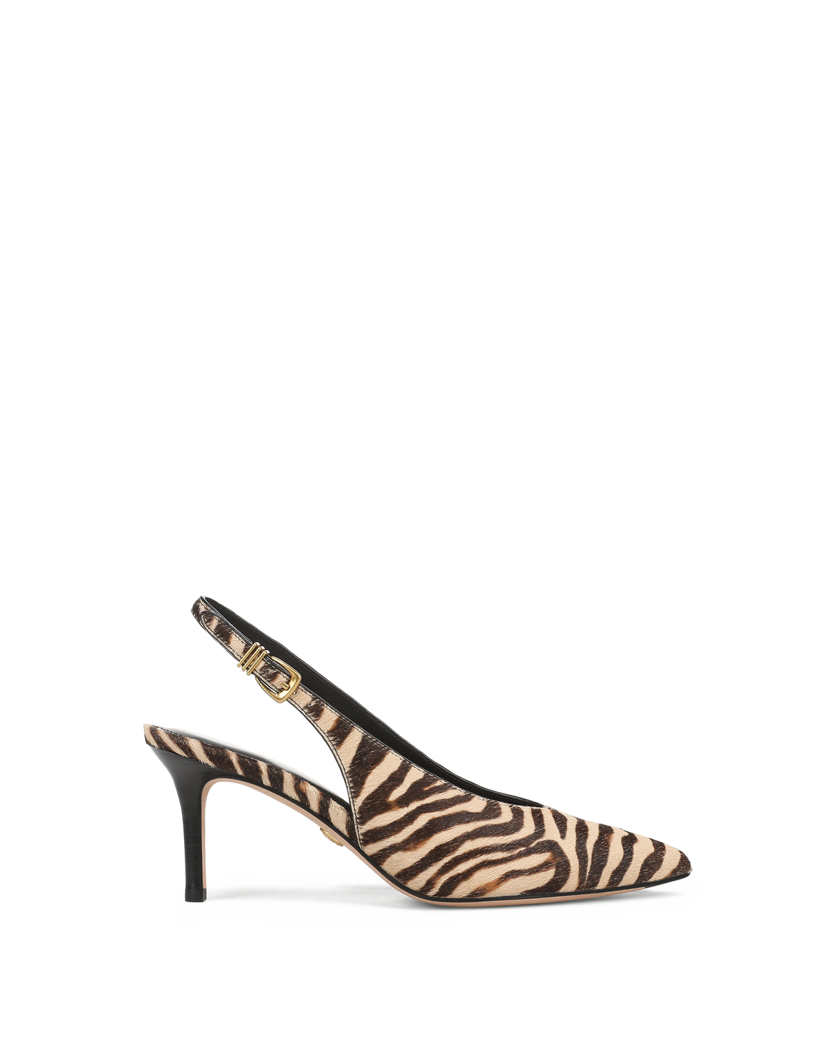 Veronica Beard | Luciana Slingback Heel in Zebra Print Ziger