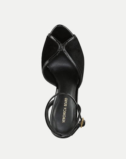 Veronica Beard | Anora Stiletto Sandal in Black Black