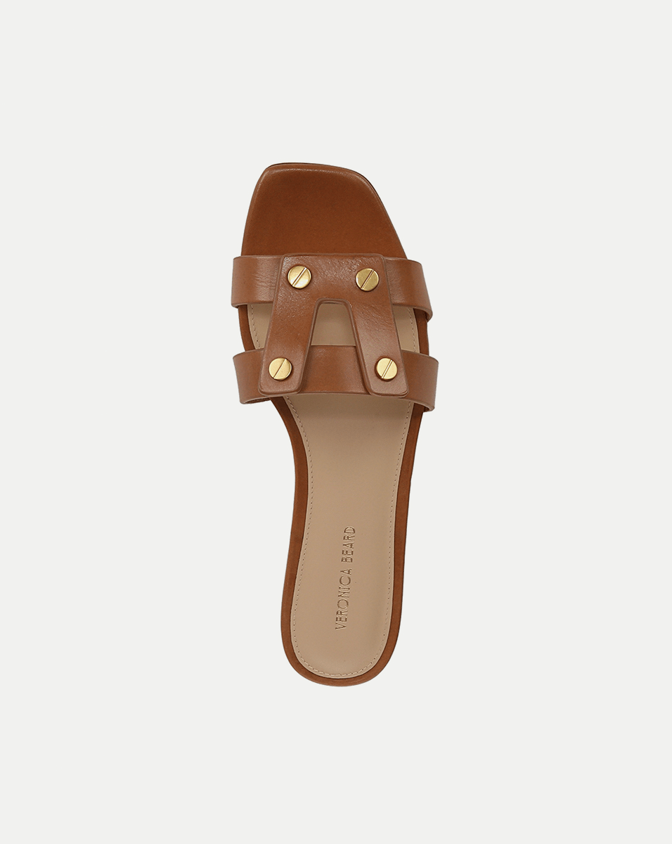 Veronica Beard | Via Slide Sandal in Honey Honey