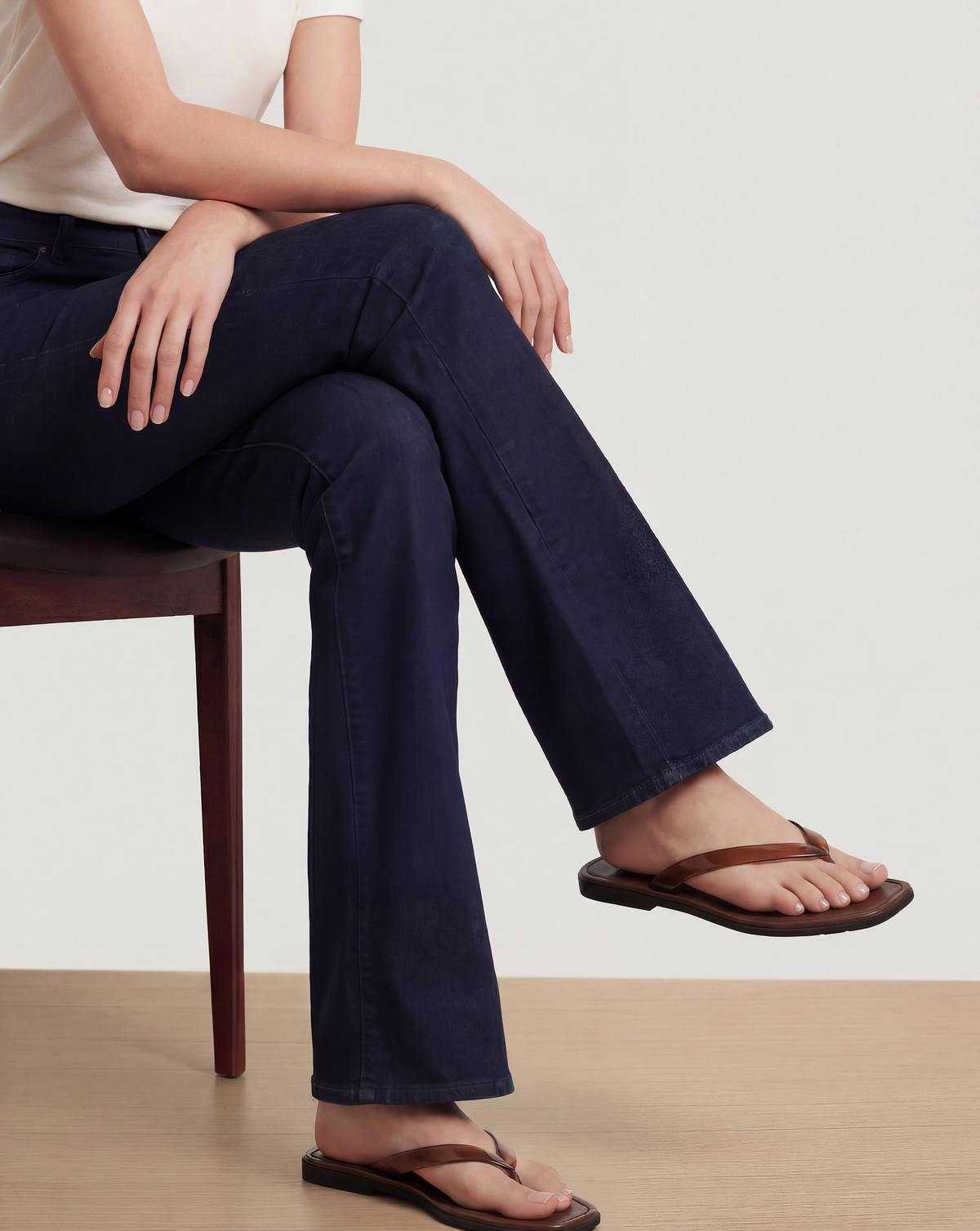 Veronica Beard | Clea Jelly Flip-Flop Sandal in Hazelwood Hazelwood