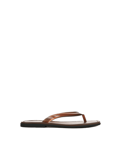 Veronica Beard | Clea Jelly Flip-Flop Sandal in Hazelwood Hazelwood