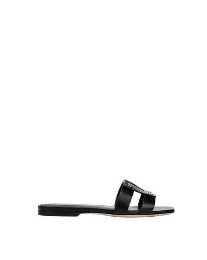 Veronica Beard | Via Slide Sandal in Black Black