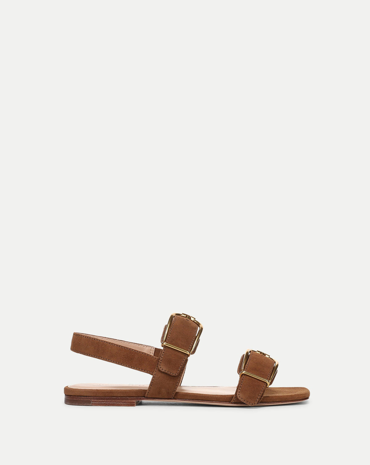 Veronica Beard | Maglio Suede Sandal in Chestnut Brown Chestnut