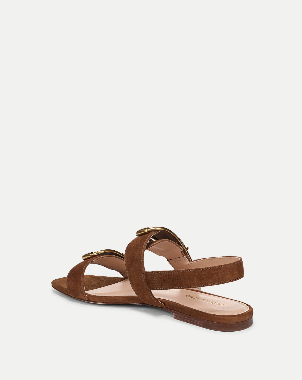 Veronica Beard | Maglio Suede Sandal in Chestnut Brown Chestnut