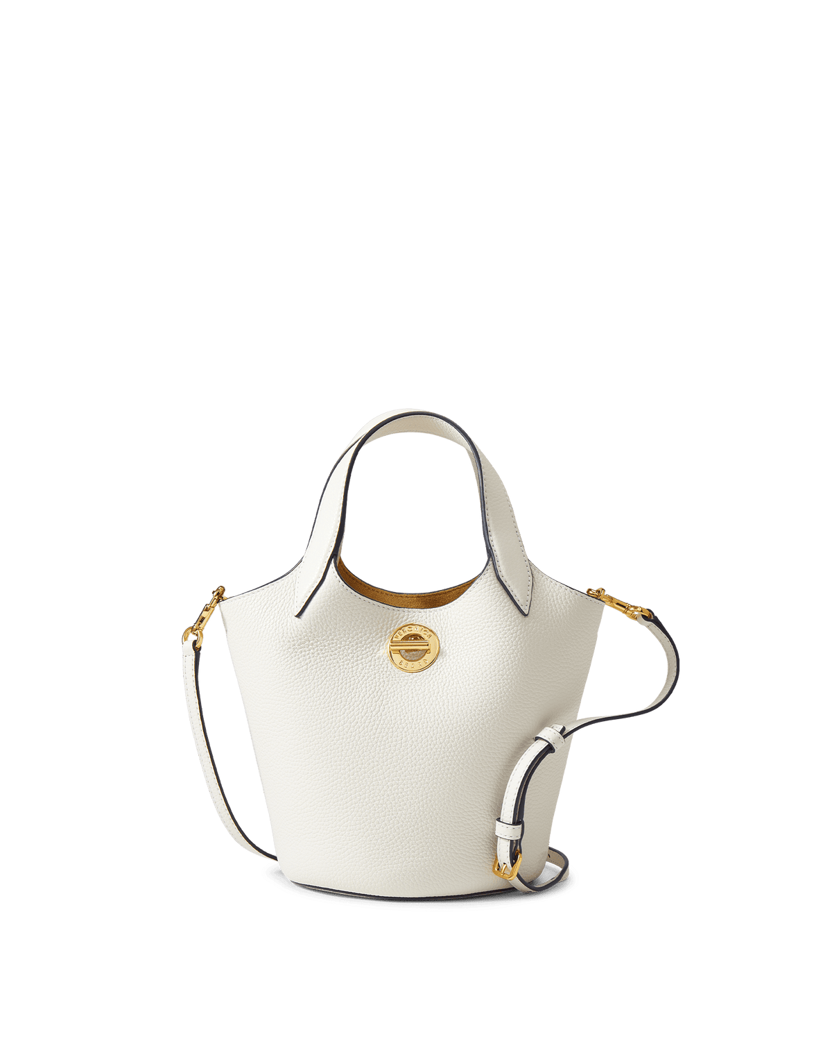 Veronica Beard | Anchor Top-Handle Bag in Off White Leather Off-White
