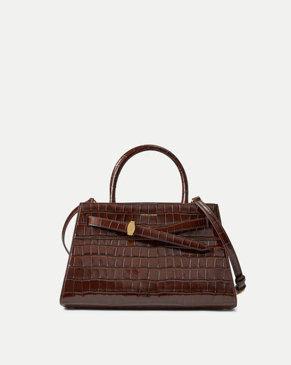 Veronica Beard | Veronica Beard Dash Bag in Brown Chestnut Chestnut