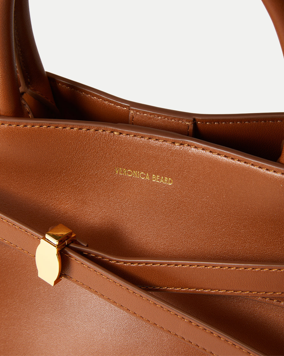 Veronica Beard | Veronica Beard Dash Bag in Brown Hazelwood