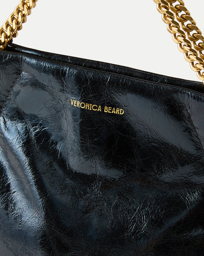 Veronica Beard | Small Veronica Beard Slouch Bag in Black Black