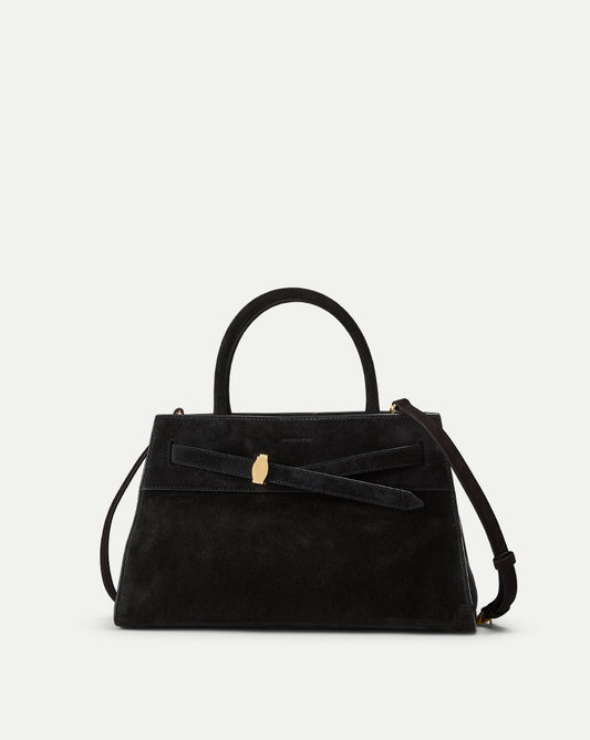 Veronica Beard | Veronica Beard Suede Dash Bag in Black Black