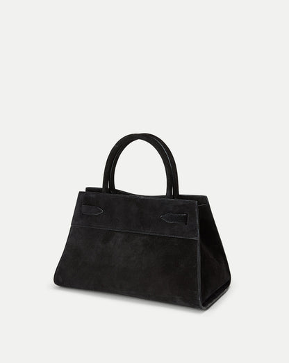 Veronica Beard | Veronica Beard Suede Dash Bag in Black Black