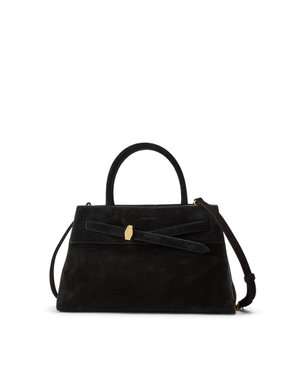 Veronica Beard | Veronica Beard Suede Dash Bag in Black Black