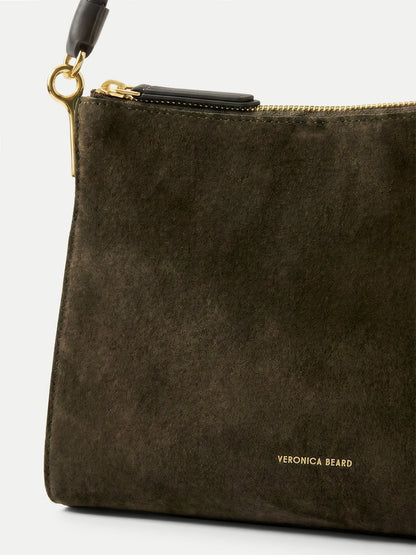 Veronica Beard | Small Vida Shoulder Bag in Cypress Cypress